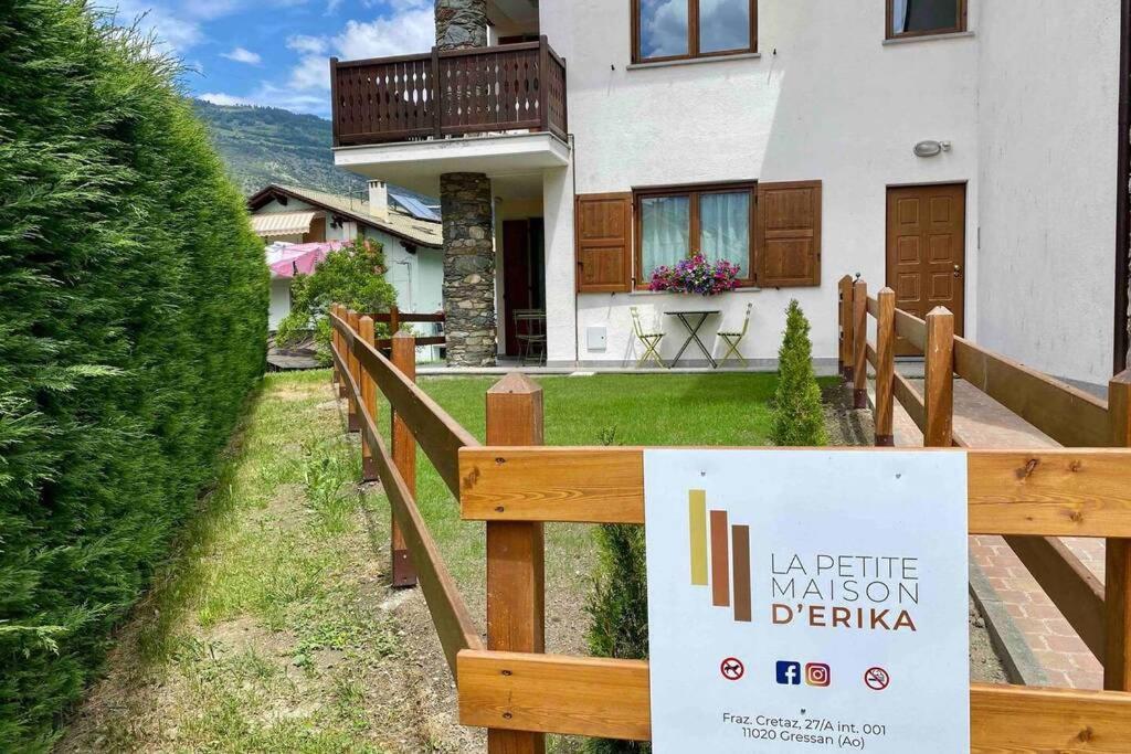 La Petite Maison D'Erika Aosta Eksteriør bilde